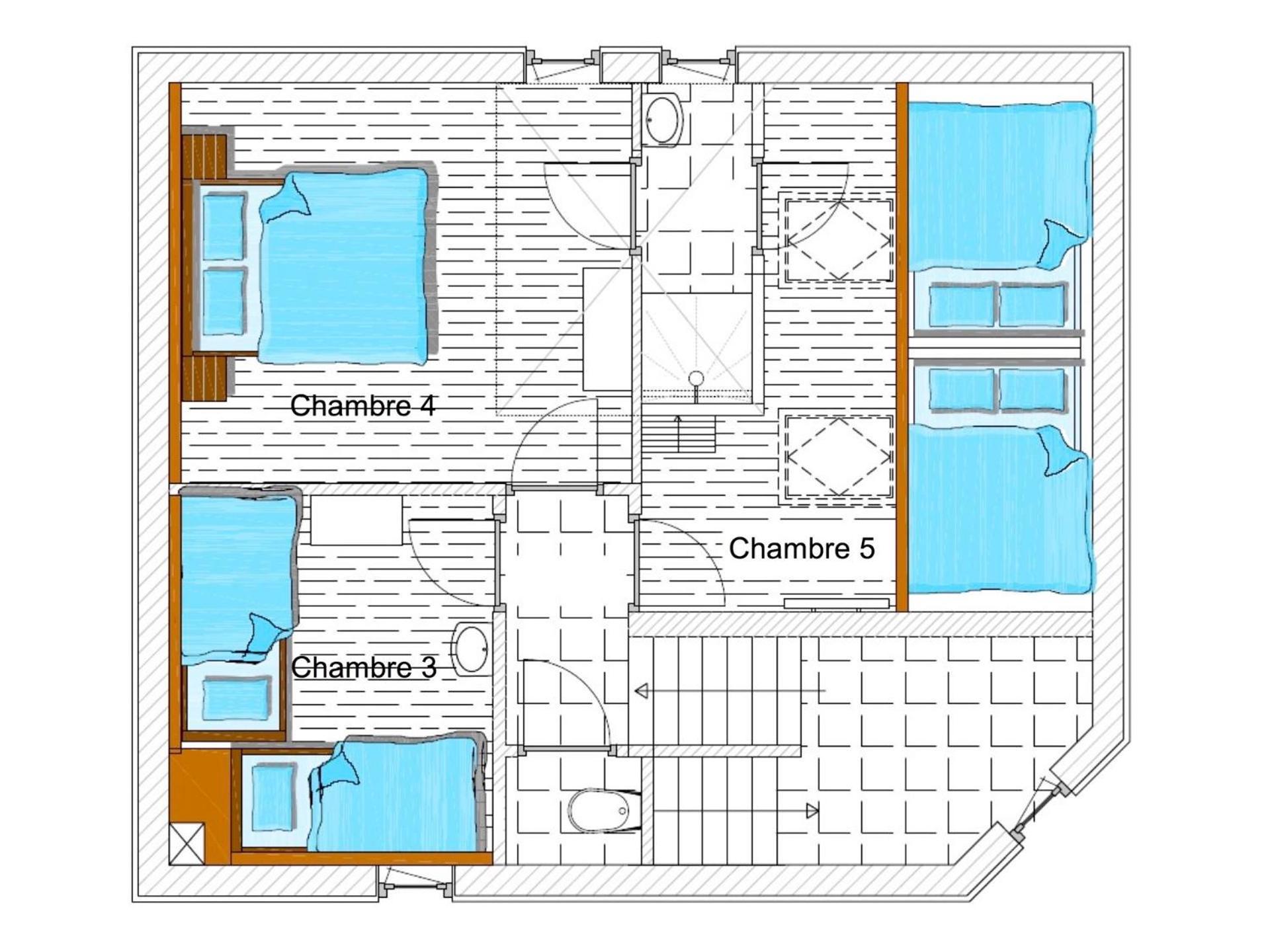 Chalet Rouge Ou Blanc Villard-Reculas Eksteriør billede